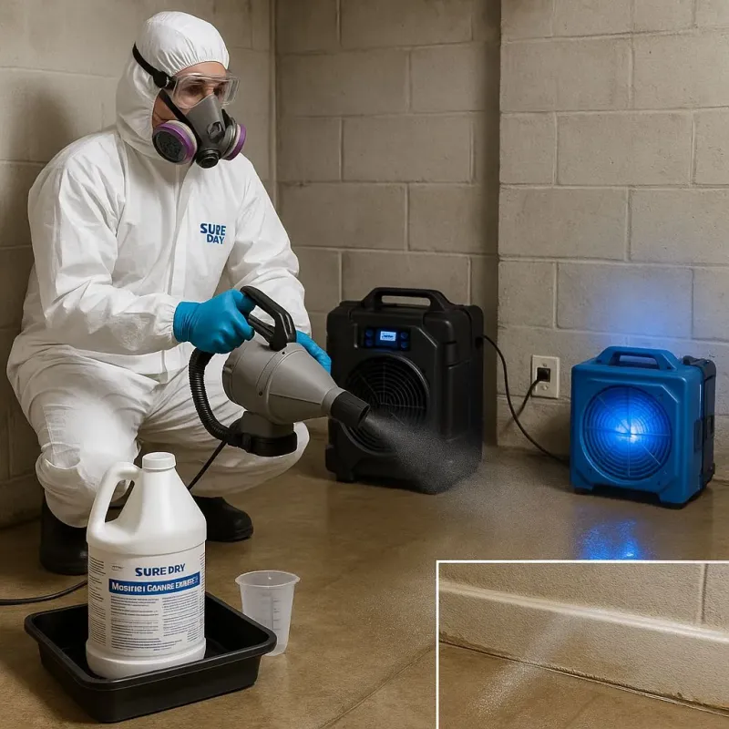 Sanitization and Odor Removal process in Melville, NY