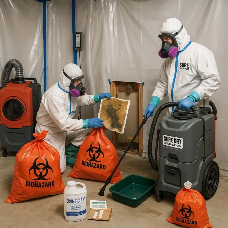 Contaminated Water Handling Protocols process in Melville, NY